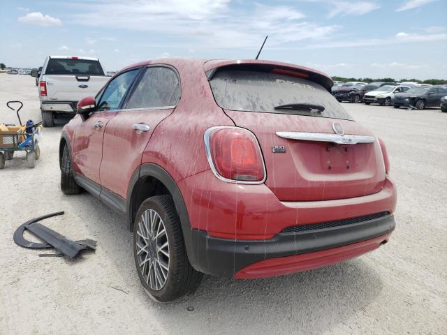 ZFBCFXDB2HP615350 - 2017 FIAT 500X LOUNG RED photo 3