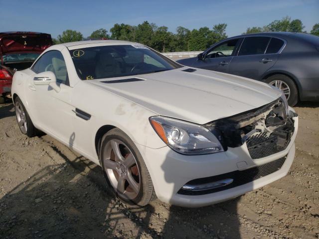 WDDPK4HA5CF035556 - 2012 MERCEDES-BENZ SLK 250 WHITE photo 1