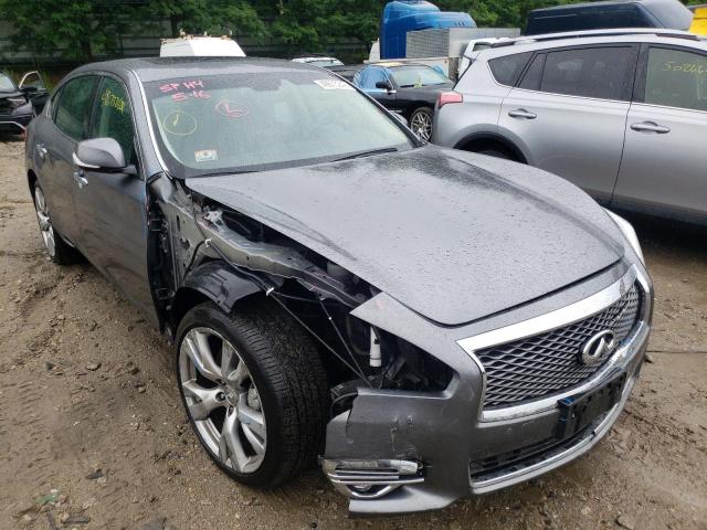 JN1BY1PR7KM725170 - 2019 INFINITI Q70L 3.7 L GRAY photo 1