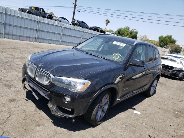 5UXWX9C5XG0D77139 - 2016 BMW X3 XDRIVE2 BLACK photo 2