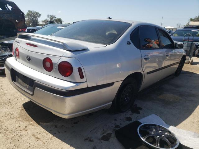 2G1WF52E149281387 - 2004 CHEVROLET IMPALA SILVER photo 4