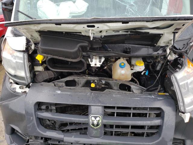 3C6TRVAG0JE135457 - 2018 RAM PROMASTER თეთრი ფოტო 7
