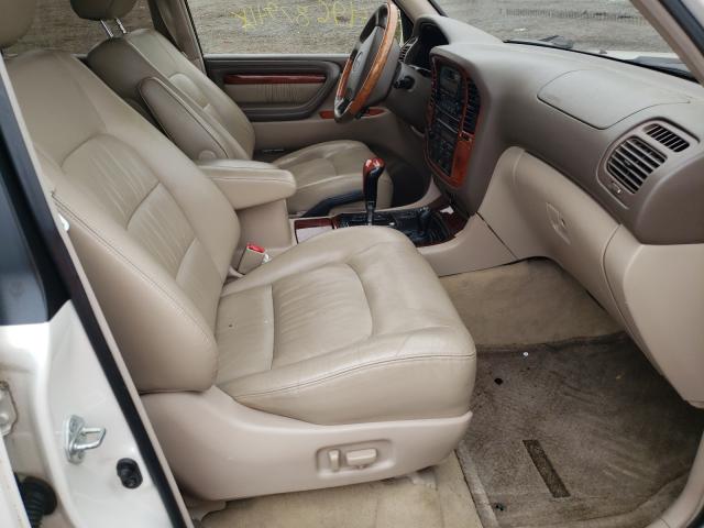 JT6HT00W7Y0120220 - 2000 LEXUS LX470 WHITE photo 5