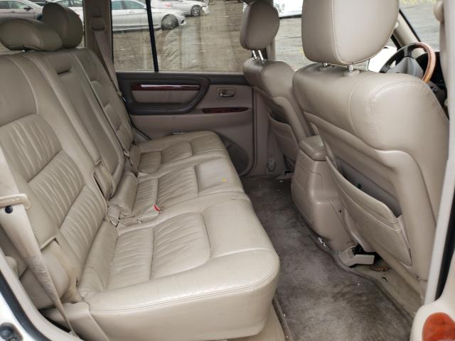 JT6HT00W7Y0120220 - 2000 LEXUS LX470 WHITE photo 6