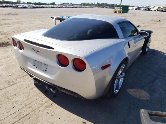 1G1YW2DW2D5105703 - 2013 CHEVROLET CORVETTE G GRAY photo 4