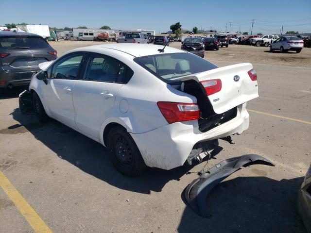 KNADM4A3XD6219067 - 2013 KIA RIO WHITE photo 3