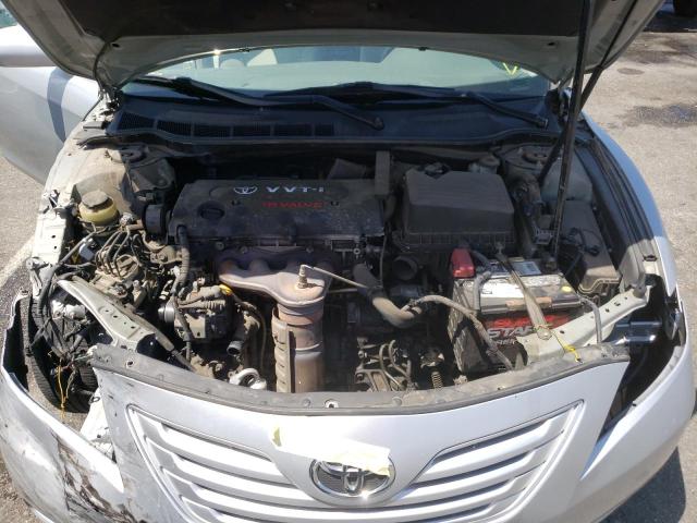 4T1BE46K87U541192 - 2007 TOYOTA CAMRY CE SILVER photo 7