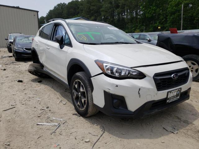 JF2GTAAC0JH212972 - 2018 SUBARU CROSSTREK WHITE photo 1