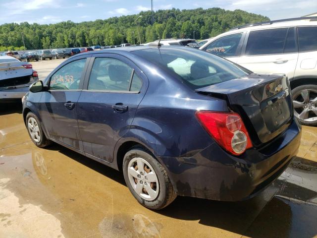 1G1JA5SH7F4176250 - 2015 CHEVROLET SONIC LS BLUE photo 3