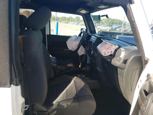 1C4AJWAG7CL264920 - 2012 JEEP WRANGLER S WHITE photo 5