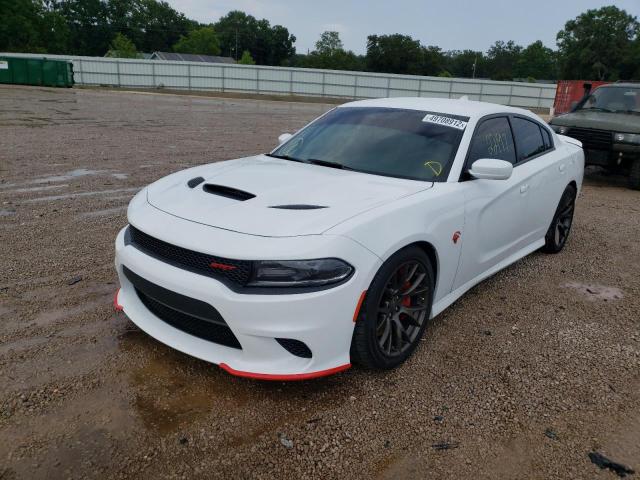 2C3CDXL90GH306923 - 2016 DODGE CHARGER SR WHITE photo 2