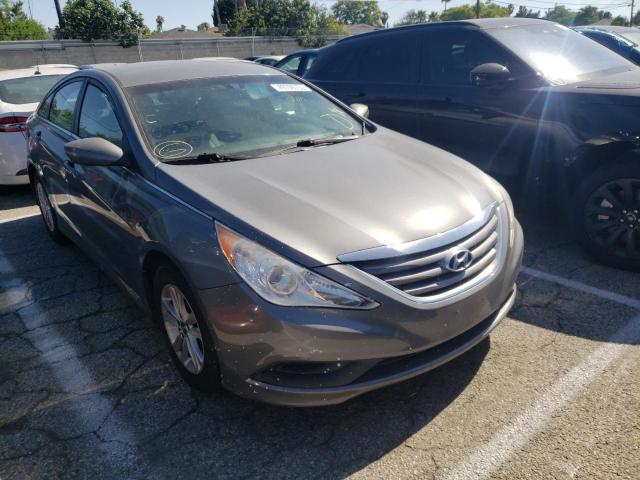 5NPEB4AC9EH935284 - 2014 HYUNDAI SONATA GLS GRAY photo 1