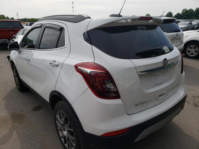 KL4CJ1SBXHB194979 - 2017 BUICK ENCORE SPO WHITE photo 3