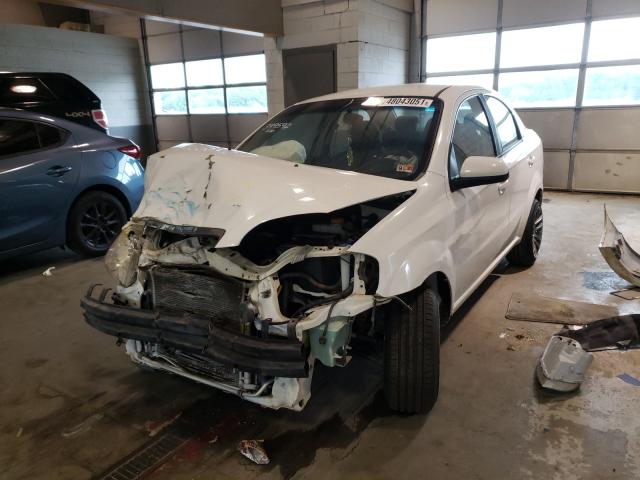 KL1TD5DE1BB187171 - 2011 CHEVROLET AVEO LS 白色 照片 2