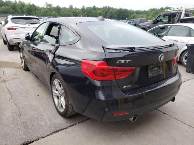 WBA8Y3C53HG450617 - 2017 BMW 340 XIGT BLACK photo 3