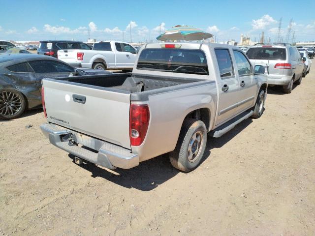 1GCCS13EX78147619 - 2007 CHEVROLET COLORADO SILVER photo 4