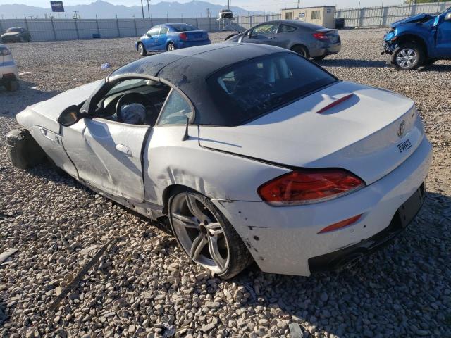 WBALM1C50EE634298 - 2014 BMW Z4 SDRIVE3 WHITE photo 3