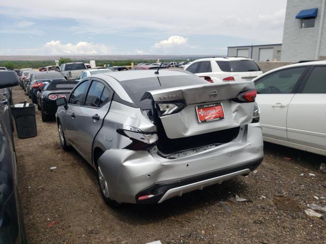 3N1CN8DV8NL839281 - 2022 NISSAN VERSA S SILVER photo 3