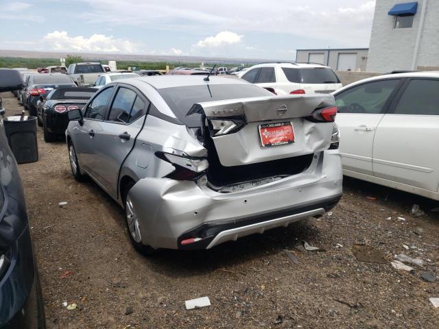 3N1CN8DV8NL839281 - 2022 NISSAN VERSA S SILVER photo 9