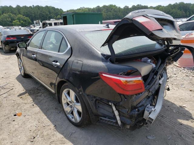 JTHGL5EF1A5038520 - 2010 LEXUS LS 460L BLACK photo 3