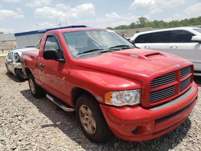 1D7HA16DX5J624847 - 2005 DODGE RAM 1500 S RED photo 1