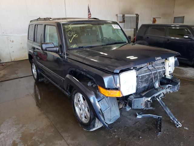 1J8HG48K46C332423 - 2006 JEEP COMMANDER CHARCOAL photo 1