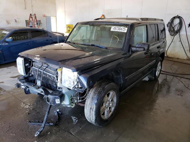 1J8HG48K46C332423 - 2006 JEEP COMMANDER CHARCOAL photo 2