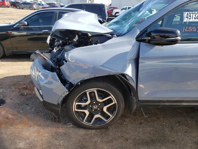 5FNYF8H03NB002872 - 2022 HONDA PASSPORT E 蓝色 照片 9