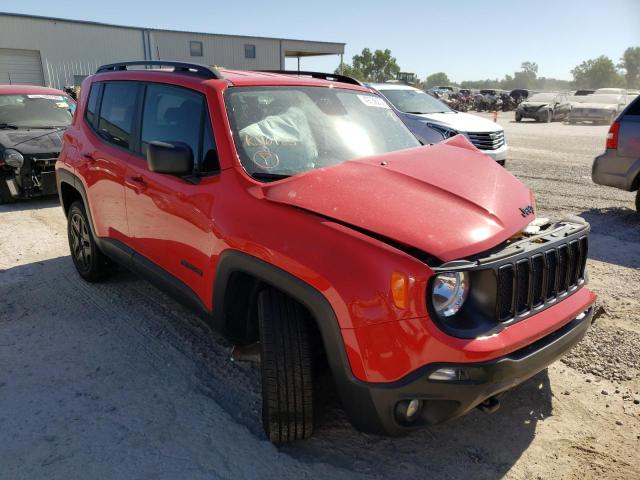 ZACNJBAB3KPK56125 - 2019 JEEP RENEGADE S RED photo 1