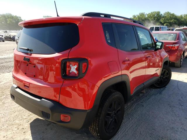 ZACNJBAB3KPK56125 - 2019 JEEP RENEGADE S RED photo 4