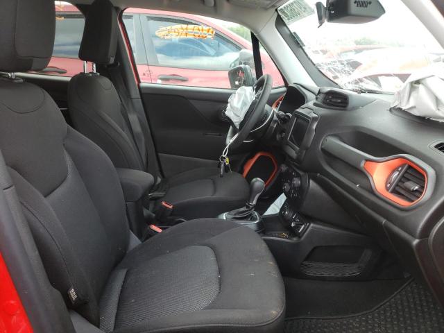 ZACNJBAB3KPK56125 - 2019 JEEP RENEGADE S RED photo 5