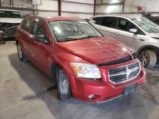 1B3HB48B77D192144 - 2007 DODGE CALIBER SX RED photo 1