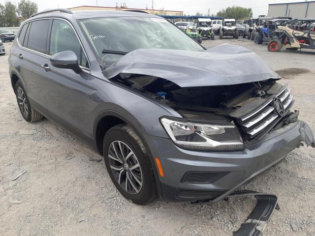 3VV3B7AX7KM046681 - 2019 VOLKSWAGEN TIGUAN SE CHARCOAL photo 1