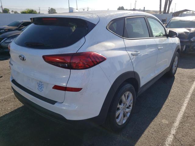 KM8J23A41LU158468 - 2020 HYUNDAI TUCSON SE WHITE photo 4