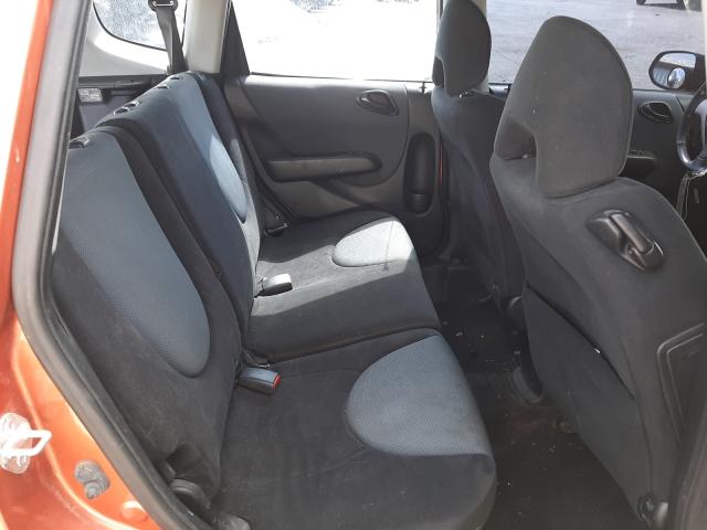 JHMGD37657S028131 - 2007 HONDA FIT S 橙色 照片 6