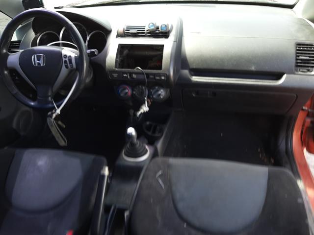JHMGD37657S028131 - 2007 HONDA FIT S 橙色 照片 9