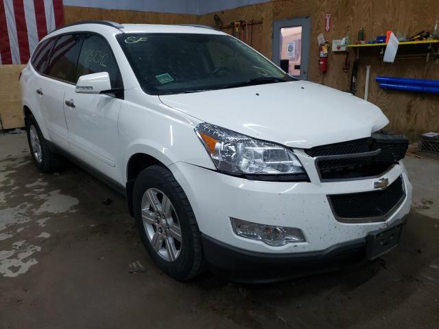 1GNKVGED0CJ254487 - 2012 CHEVROLET TRAVERSE L WHITE photo 1