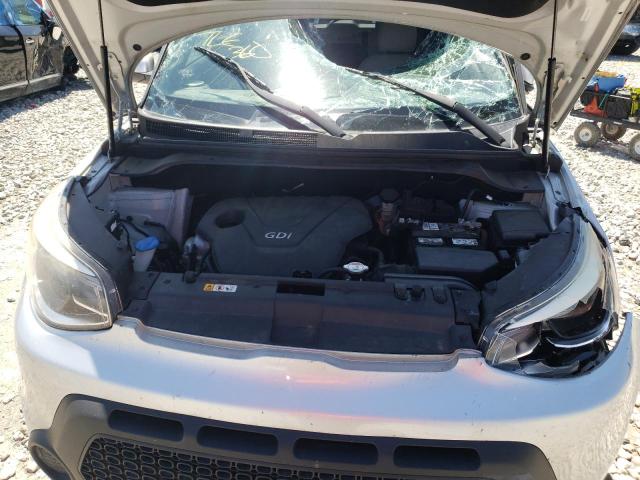 KNDJN2A25F7755257 - 2015 KIA SOUL SILVER photo 7