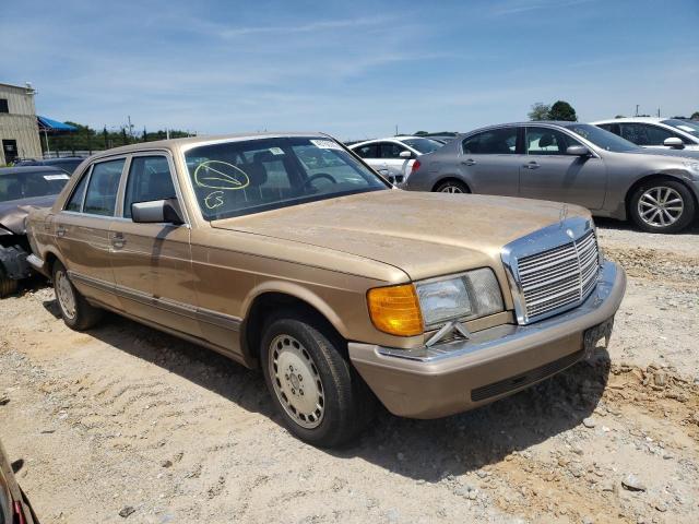 WDBCA35D7HA335669 - 1987 MERCEDES-BENZ 420 SEL GOLD photo 1