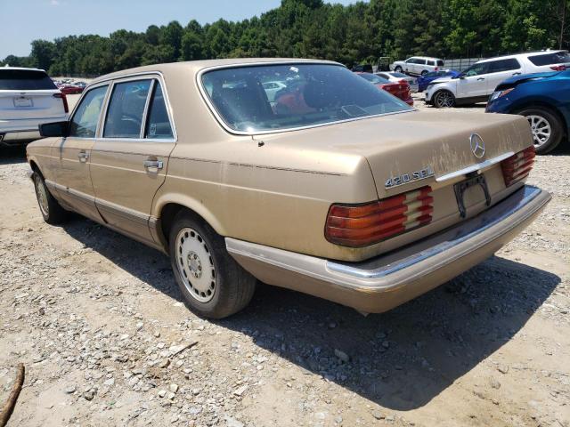 WDBCA35D7HA335669 - 1987 MERCEDES-BENZ 420 SEL GOLD photo 3