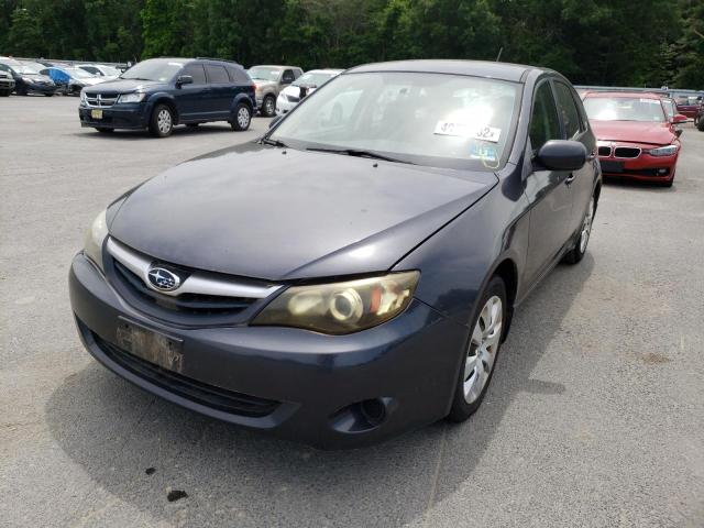 JF1GH6A67BH804075 - 2011 SUBARU IMPREZA 2. GRAY photo 2