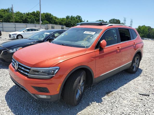 3VV5B7AX6JM001688 - 2018 VOLKSWAGEN TIGUAN SEL ORANGE photo 2