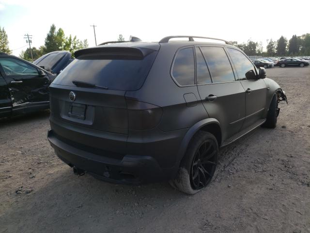 5UXFE835X8L098982 - 2008 BMW X5 4.8I BLACK photo 4