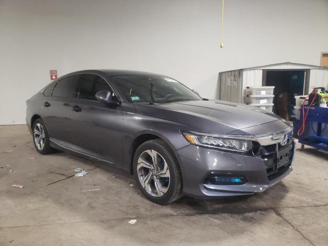 1HGCV1F54KA126769 - 2019 HONDA ACCORD EXL GRAY photo 1