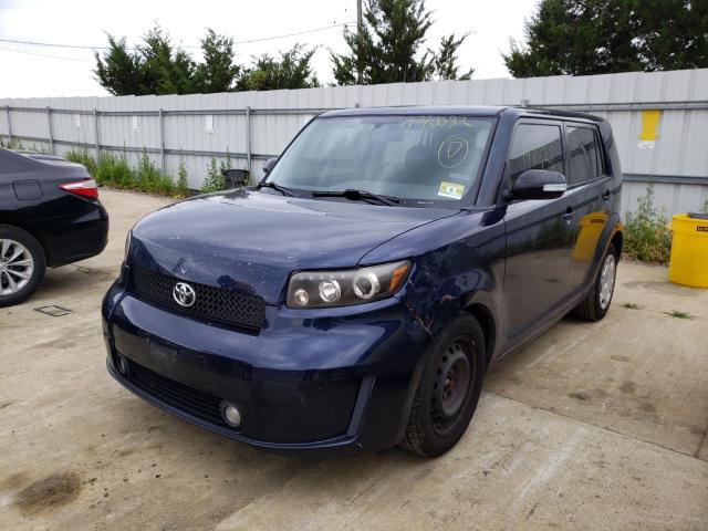 JTLKE50EX81000892 - 2008 TOYOTA SCION XB 蓝色 照片 2