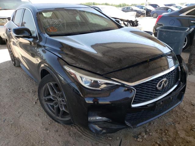 SJKCH5CP3HA015784 - 2017 INFINITI QX30 BASE BLACK photo 1