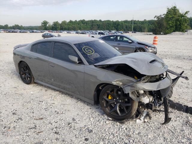 2C3CDXHG8KH535236 - 2019 DODGE CHARGER GT GRAY photo 1