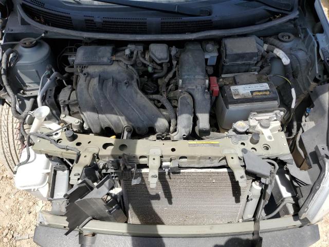 3N1CN7AP5CL931607 - 2012 NISSAN VERSA S SILVER photo 7