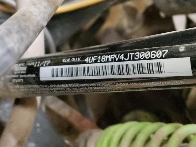 4UF18MPV4JT300607 - 2018 ARCTIC CAT WILDCAT 绿色 照片 10