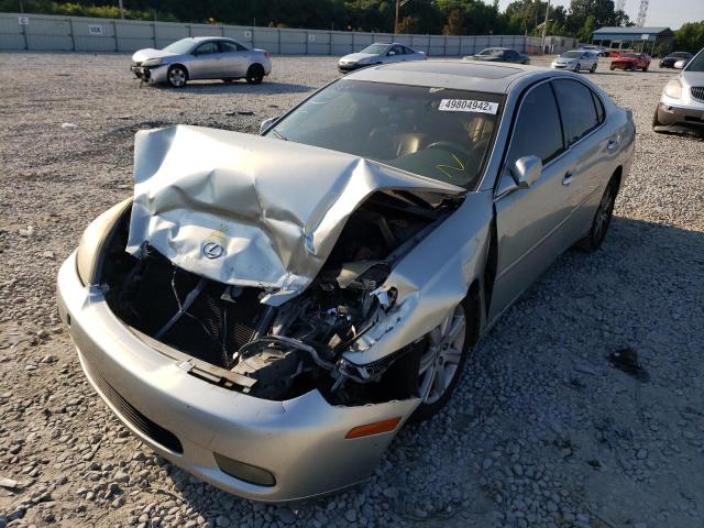 JTHBF30G025028794 - 2002 LEXUS ES 300 SILVER photo 2